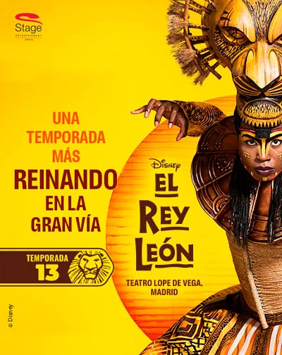 El Rey León, el musical en Madrid