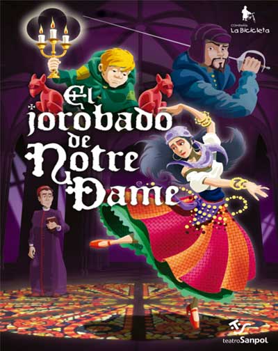 Resultado de imagen de el jorobado de notre dame teatro san pol