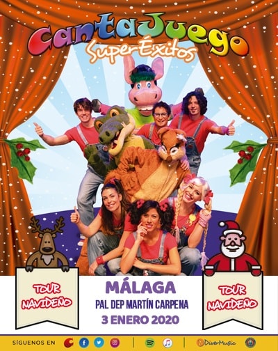 Entradas Cantajuego Superexitos Especial Navidad En Malaga