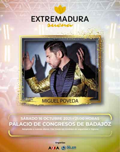Concierto Miguel Poveda - Extremadura Suena en Badajoz