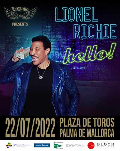 Concierto Lionel Richie - Hello Tour! en Baleares