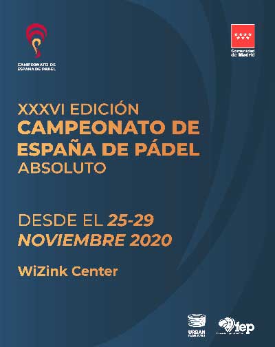 Entradas XXXVI Campeonato de España de Pádel en Madrid