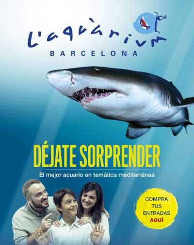 Entradas L'Aquarium de Barcelona en Barcelona