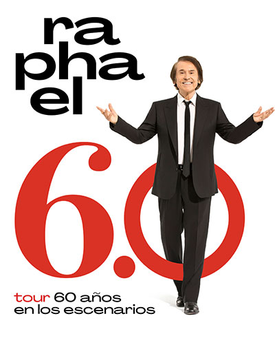 Concierto Raphael - Tour 6.0 - 60 Años en los Escenarios en Zaragoza
