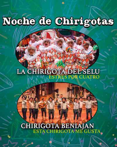 Concierto Noche de Chirigotas en Murcia