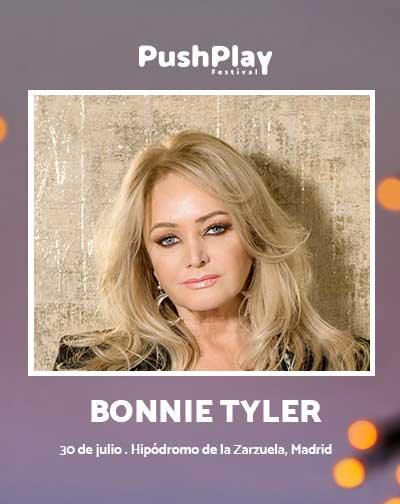 Concierto Bonnie Tyler - PushPlay Festival en Madrid