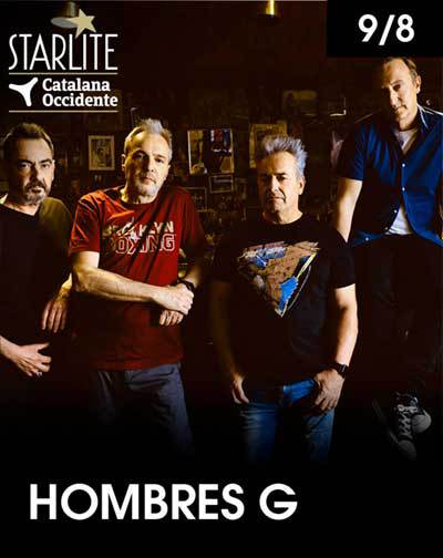 Concierto Hombres G - Festival Starlite Catalana Occidente 2022 en Málaga