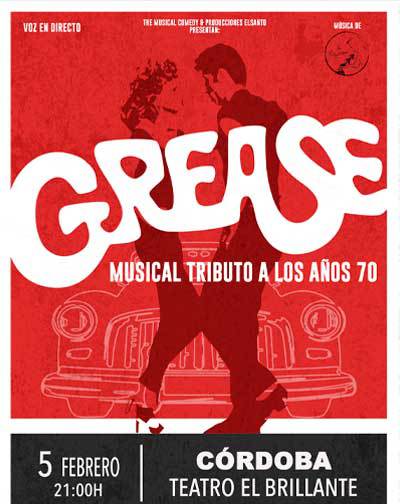 Grease, Musical Tributo a los años 70 en Córdoba