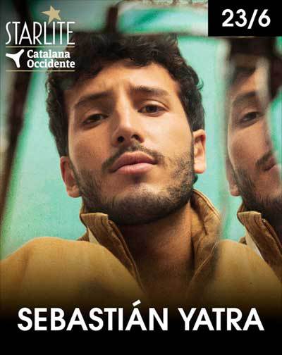 Concierto Sebastián Yatra - Festival Starlite Catalana Occidente 2022 en Málaga