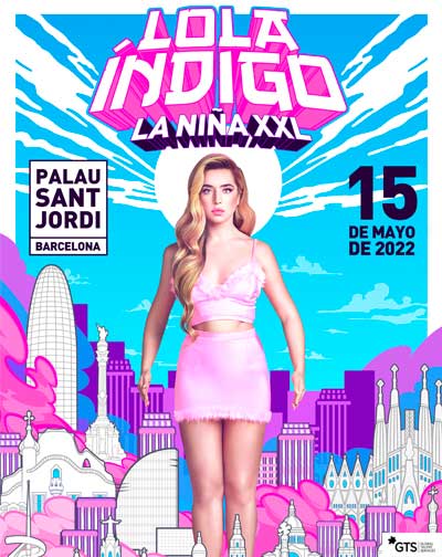 Concierto Lola Indigo - La Niña XXL en Barcelona