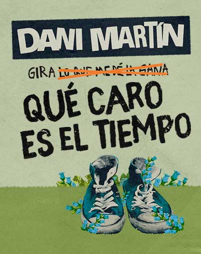 Concierto Dani Martín - Gira QUÉ CARO ES EL TIEMPO en Almería