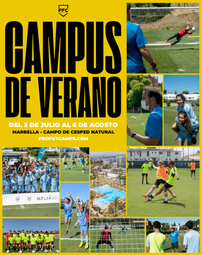 Entradas Campus de fútbol de verano Profutcamps en Málaga