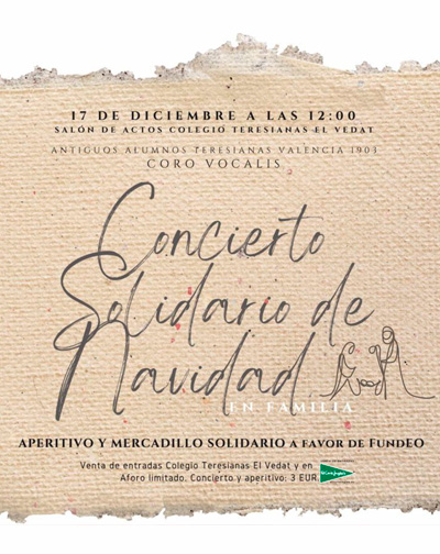 Concierto Concierto Solidario de Navidad en Valencia/Valéncia