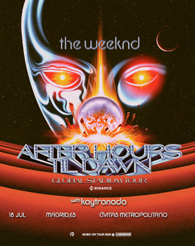 The Weeknd: After Hours til Dawn Tour en Madrid | Entradas El Corte Inglés