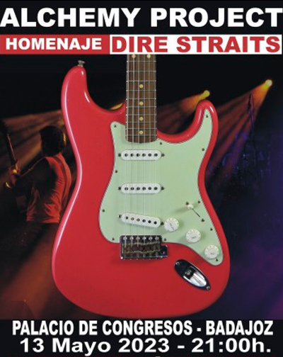 Concierto Alchemy Project - Homenaje DIRE STRAITS en Badajoz