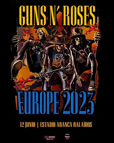 Concierto Guns N´ Roses en Pontevedra