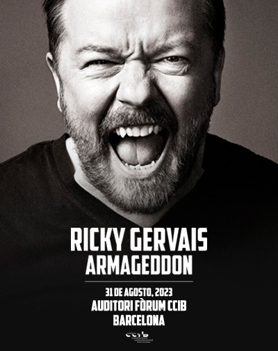 Ricky Gervais en Barcelona
