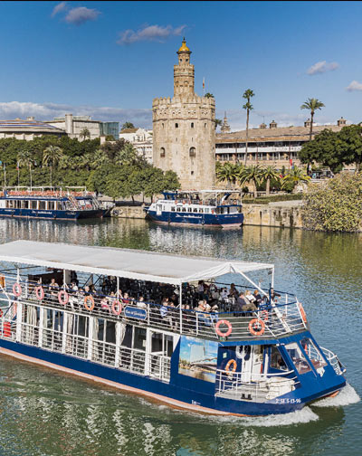 Crucero Torre del Oro. Panorámico de 1 Hora por el Guadalquivir