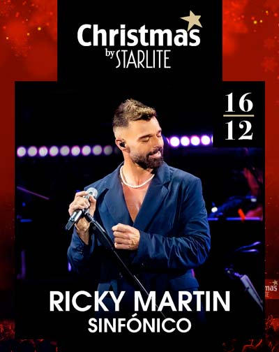 Concierto Ricky Martin - Christmas by Starlite en Madrid