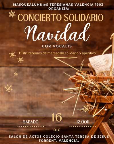 Concierto Concierto Solidario de Navidad en Valencia/Valéncia