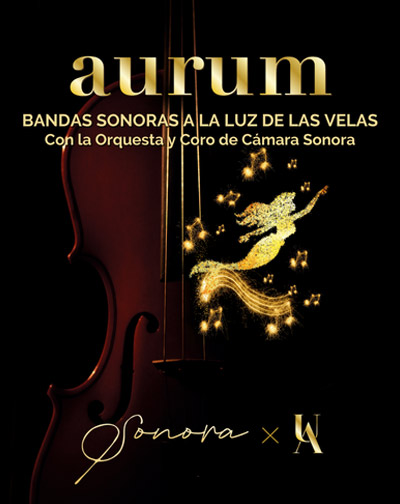 Aurum en Madrid – Bandas Sonoras a la luz de las Velas