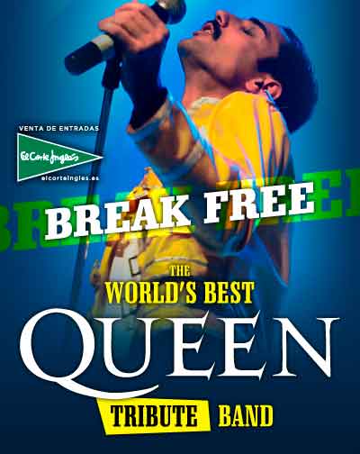 Concierto Queen Tribute - Break Free en Cáceres