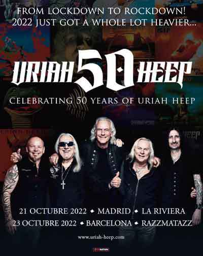Concierto Uriah Heep en Madrid
