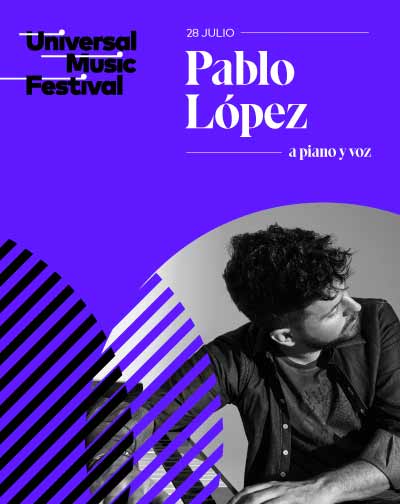 Concierto Pablo López - Universal Music Festival 2022 en Madrid