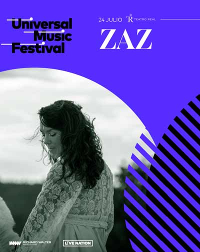 Concierto ZAZ - Universal Music Festival 2022 en Madrid