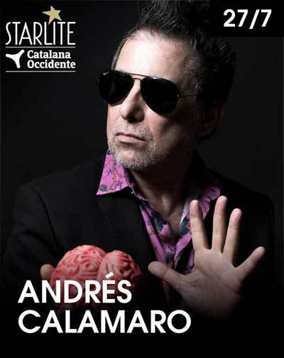 Concierto Andrés Calamaro - Festival Starlite Catalana Occidente 2022 en Málaga