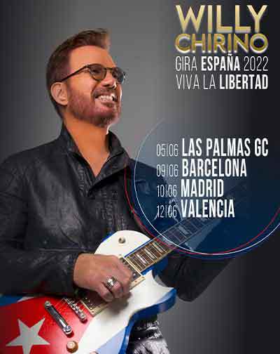 Concierto Willy Chirino - Viva La Libertad en Barcelona