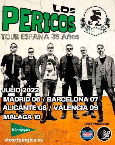 Concierto Los Pericos - Tour España 35 Años en Barcelona