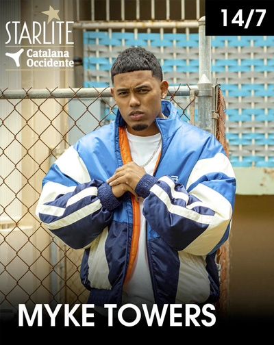 Concierto Myke Towers Festival Starlite Catalana Occidente 2022