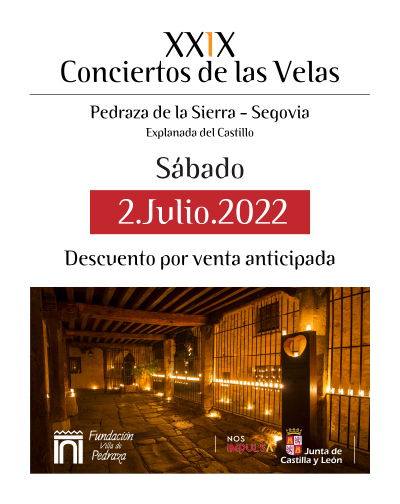Concierto Conciertos de las Velas. Reobertura en Segovia