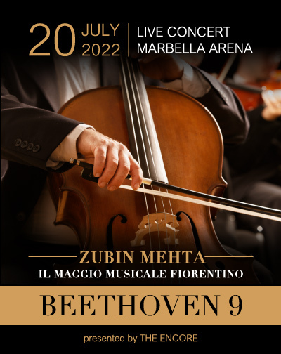 Concierto Beethoven 9 - Zubin Mehta - Maggio Musicale Fiorentino en Málaga