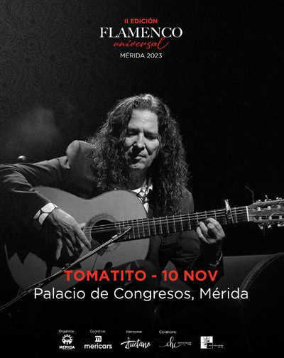 Concierto Tomatito - II Edición Flamenco Universal, Mérida en Badajoz
