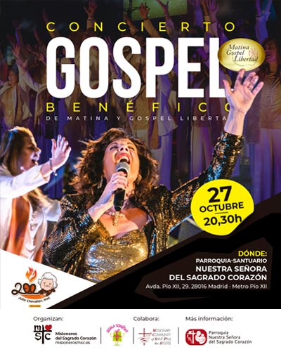 Concierto Concierto Benéfico Matina y Gospel Libertad en Madrid