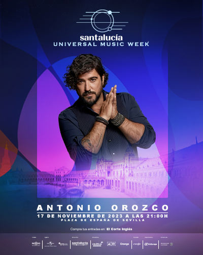 Concierto Antonio Orozco - Santalucía Universal Music Week en Sevilla
