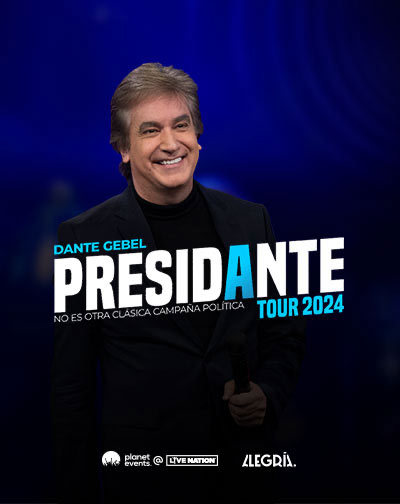 Dante Gebel - Presidante Tour - 22/06/2024 | Entradas El Corte Inglés