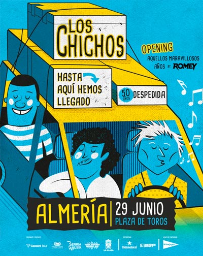 Concierto Los Chichos en Almería