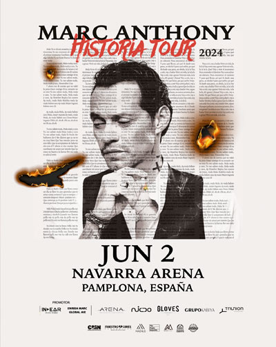 Concierto Marc Anthony - Historia Tour en Navarra Concierto Marc Anthony - Historia Tour en Navarra