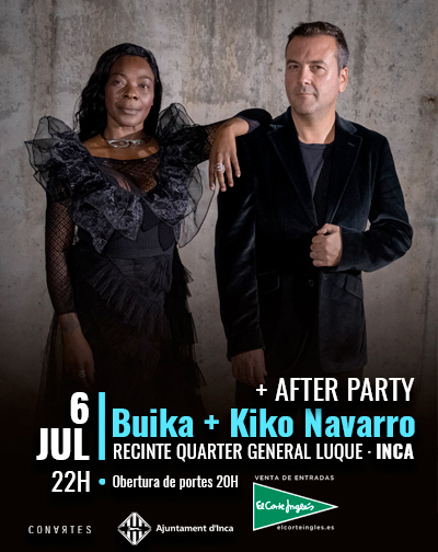 Concierto Buika + Kiko Navarro en Illes Balears