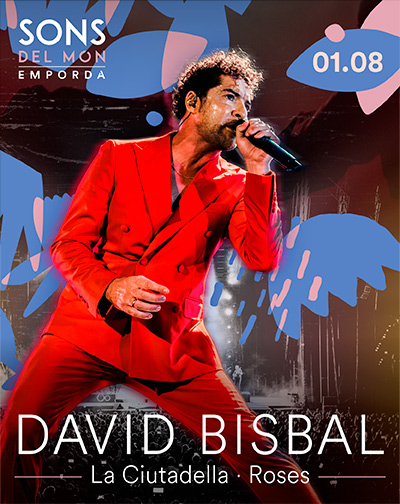Concierto David Bisbal - Tour Volaré 2024 en Girona