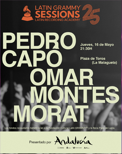 Concierto Latin GRAMMY Sessions 25 en Málaga