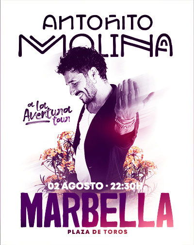 Concierto Antoñito Molina - La Aventura Tour en Málaga