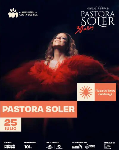 Concierto Pastora Soler - Tour Rosas y Espinas 30 Años en Málaga