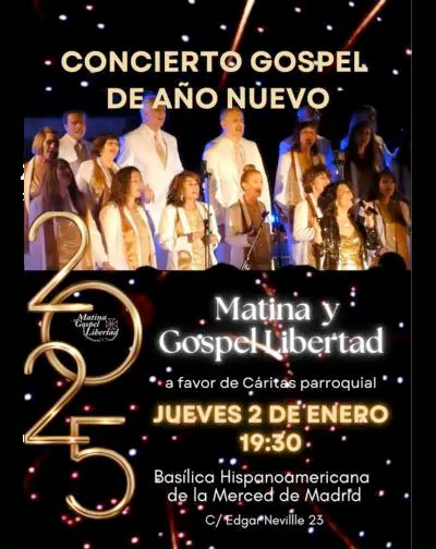 ConciertodeAñoNuevoMatinayGospelLibertad