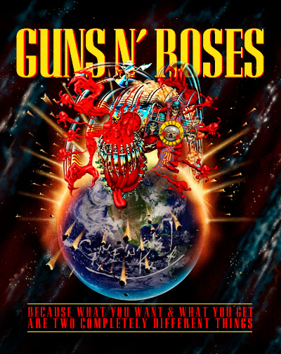 Concierto Guns N'Roses VIP en Barcelona