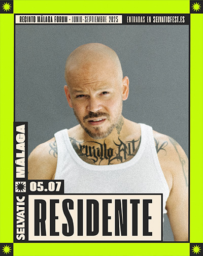 Concierto Residente - Selvatic Málaga Fest en Málaga