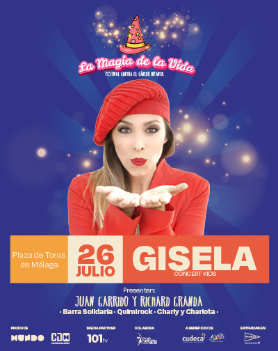 Concierto Gisela - La Magia De La Vida en Málaga